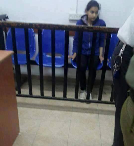 Dima al-Wawi, 12 ans, prisonnière palestinienne dans les geôles du régime sioniste, écrit à sa famille